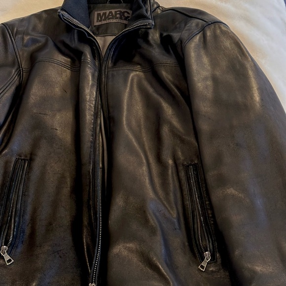 Vintage Andrew Mark Leather Jacket - Picture 4 of 4